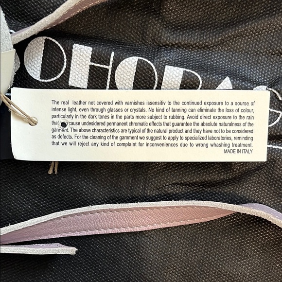 SOHO Lavender Leather Belt Crossbody Bag - Picture 6 of 10